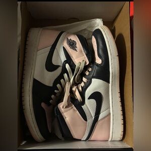 womens air jordan 1 retro high OG "Bubble gum"